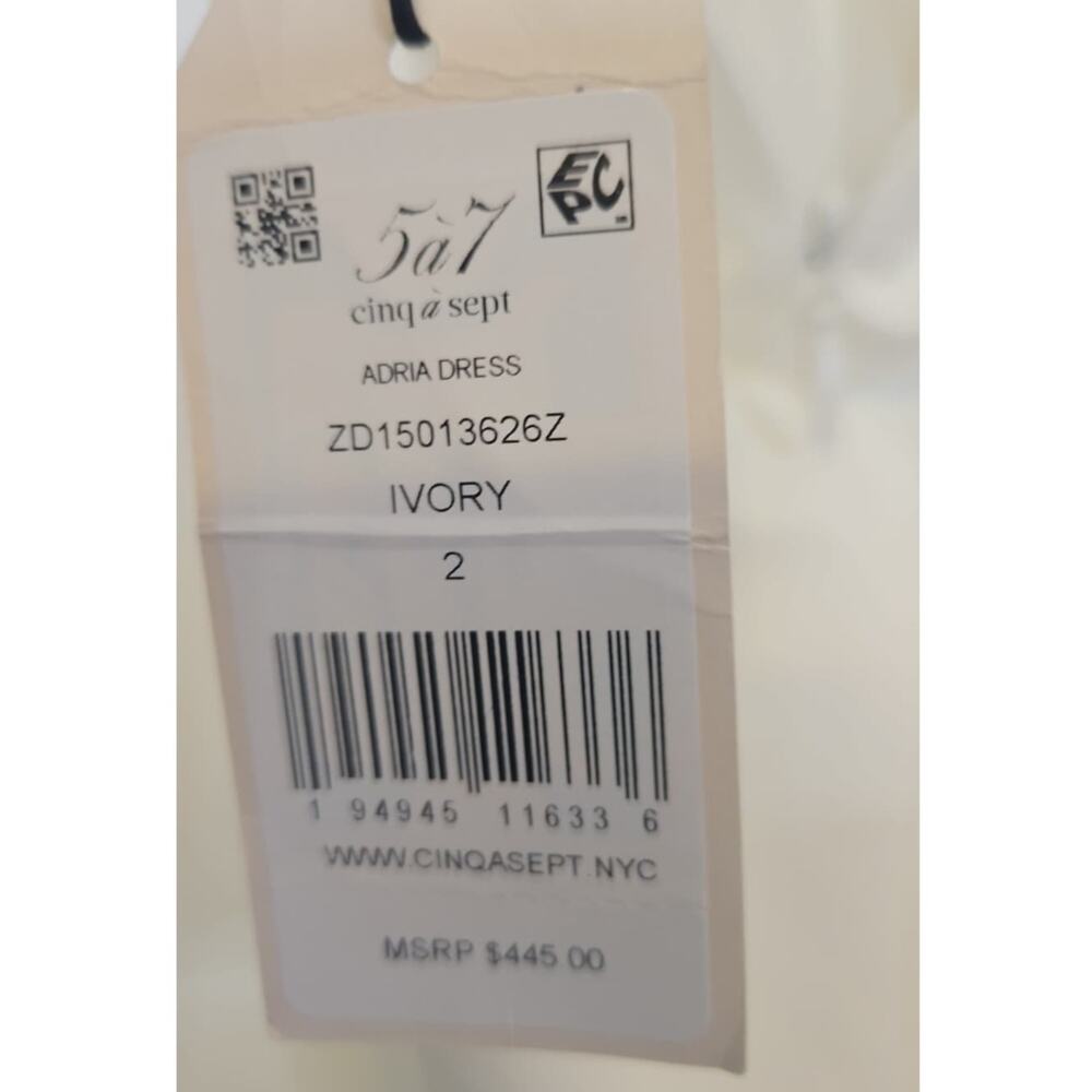 Cinq à Sept Adria Cutout Stretch-Crepe Midi Dress – Size 2 - Picture 6 of 7